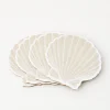 Hot GigiandTom Clam Shell Coaster Set Of 4 Natural