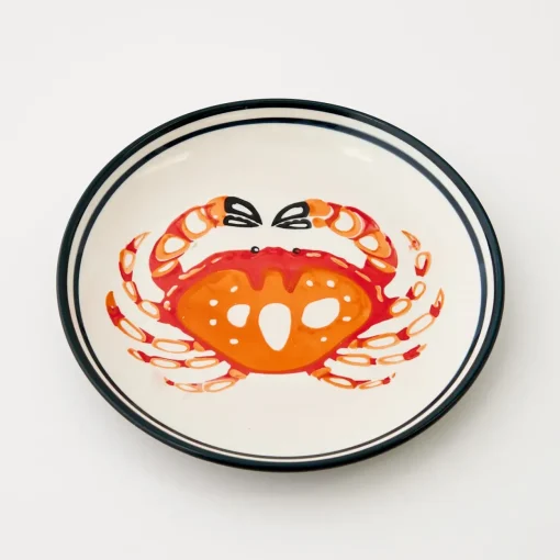 Outlet GigiandTom Crab Ceramic Side Plate