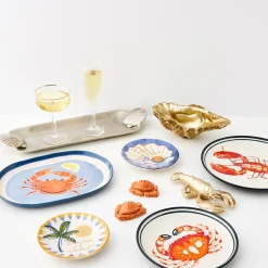 Outlet GigiandTom Crab Ceramic Side Plate