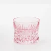 Store GigiandTom Crystal Cut Glass Tumbler Pink