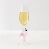 Fashion GigiandTom Flamingo Stem Champagne Glass