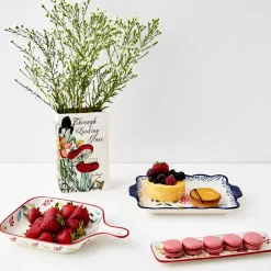 New GigiandTom Forest Friends Ceramic Serving Plate With Handle