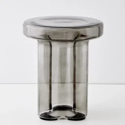 Sale GigiandTom Glass Side Table Grey