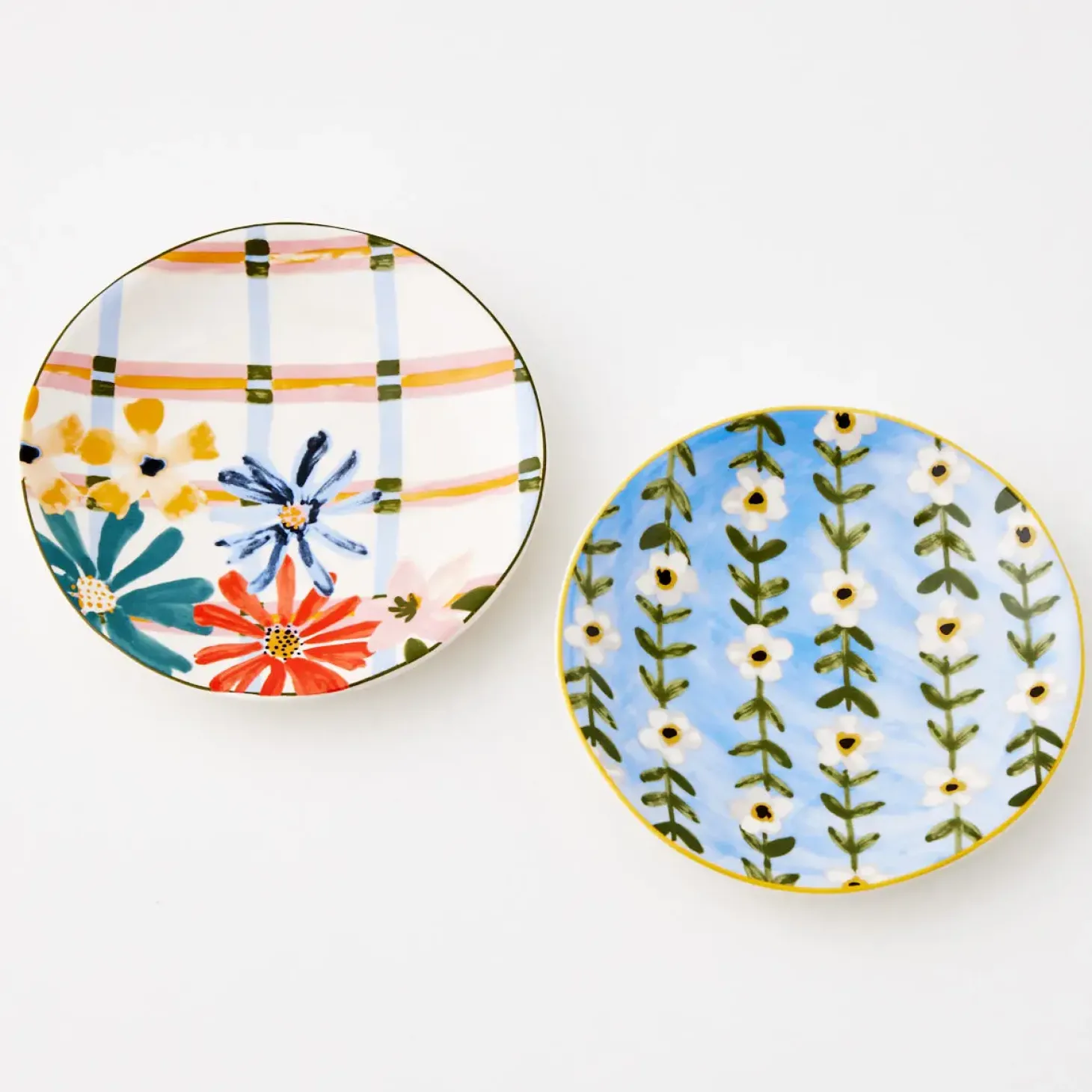 Hot GigiandTom In Bloom Ceramic Plate Set