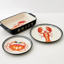 Best GigiandTom Lobster Ceramic Plate