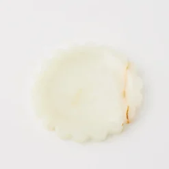 Online GigiandTom Marble Scallop Decorative Tray Beige