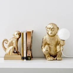 Cheap GigiandTom Monkey Resin Bookend Duo Gold