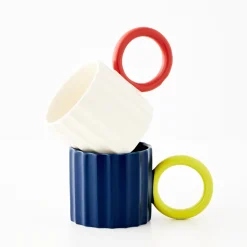 Flash Sale GigiandTom Piccolo Ceramic Coffee Cup Navy