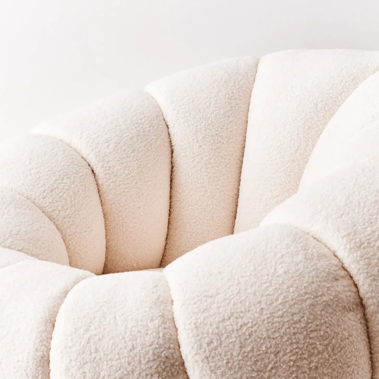 Online GigiandTom Pumpkin Accent Chair White