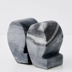 Discount GigiandTom Quote Marble Bookends Grey