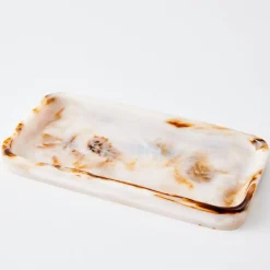 Online GigiandTom Resin Decorative Tray Tortoiseshell