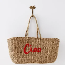 Fashion GigiandTom Riviera Rattan Basket Shopper Set