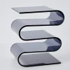 Outlet GigiandTom S Bend Acrylic Side Table Grey