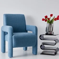 Outlet GigiandTom S Bend Acrylic Side Table Grey