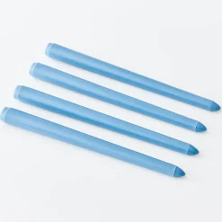 Sale GigiandTom Solid Blue Taper Candle Set