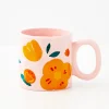 Outlet GigiandTom Springtime Ceramic Mug Pink
