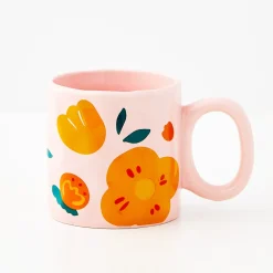 Outlet GigiandTom Springtime Ceramic Mug Pink