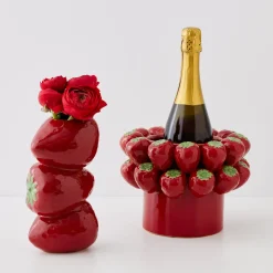 Online GigiandTom Strawberry Bouquet Ceramic Vase