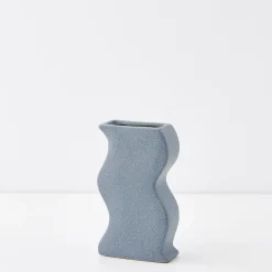 Best GigiandTom Sway Ceramic Vase Blue