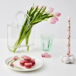 Cheap GigiandTom Tulip Ceramic Decorative Plate Pink