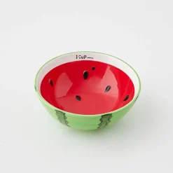 Discount GigiandTom Watermelon Ceramic Bowl Red