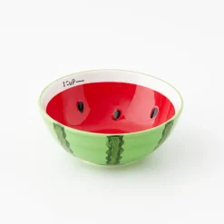 Discount GigiandTom Watermelon Ceramic Bowl Red