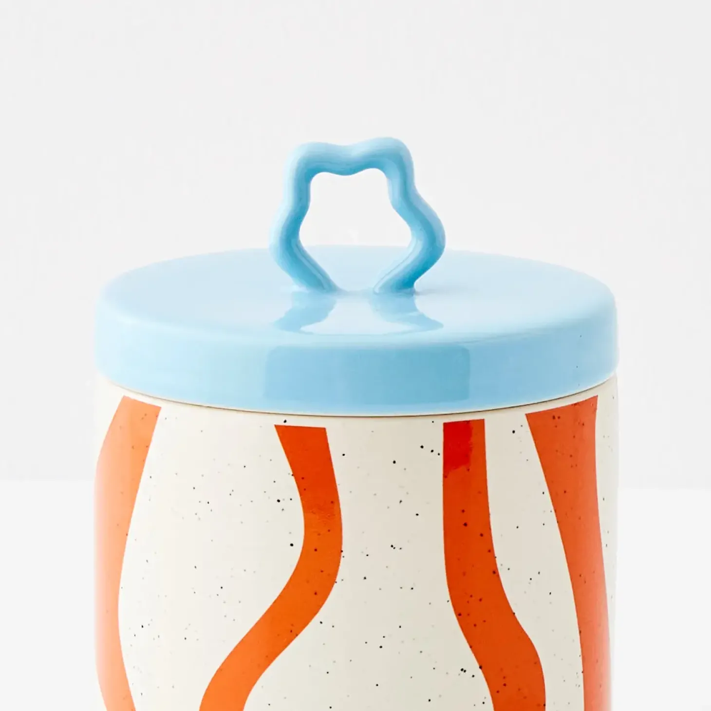 New GigiandTom Whorl Kitchen Ceramic Canister Medium